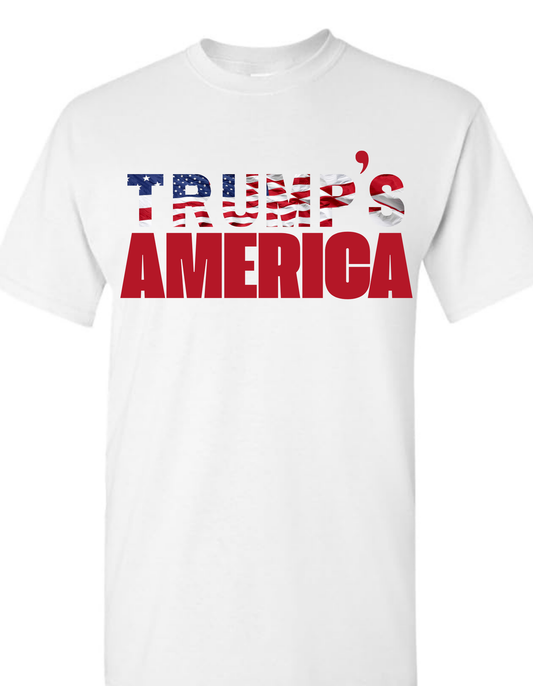 "Trump's America" Short sleeve t shirt